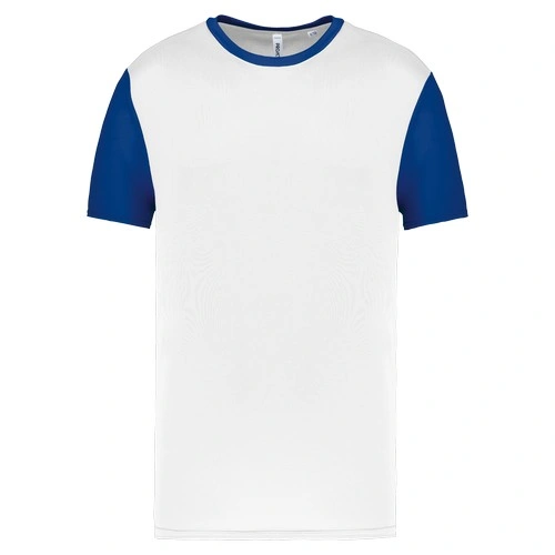 Camiseta manga corta bicolor niños