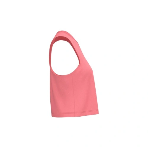 Camiseta sin mangas crop Triblend mujer