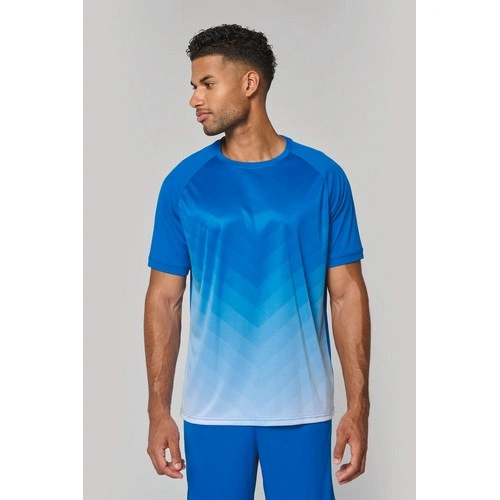Camiseta multideporte de poliéster realzado unisex