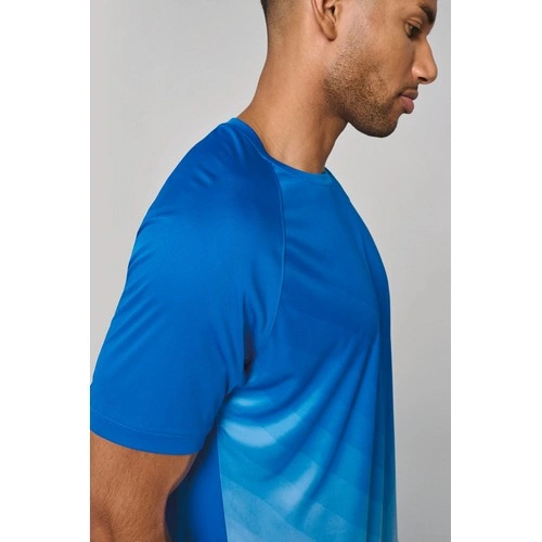 Camiseta multideporte de poliéster realzado unisex