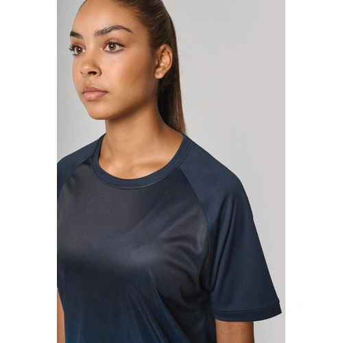 Camiseta multideporte de poliéster realzado unisex