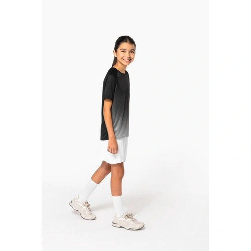 Camiseta multideporte de poliéster realzado infantil