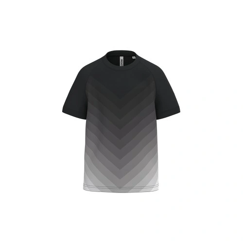 Camiseta multideporte de poliéster realzado infantil