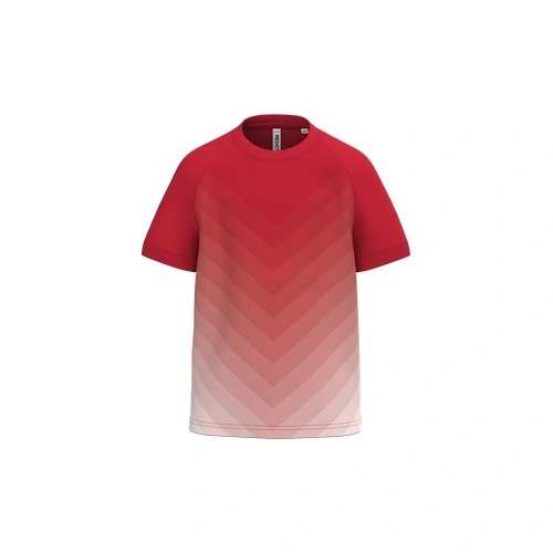 Camiseta multideporte de poliéster realzado infantil