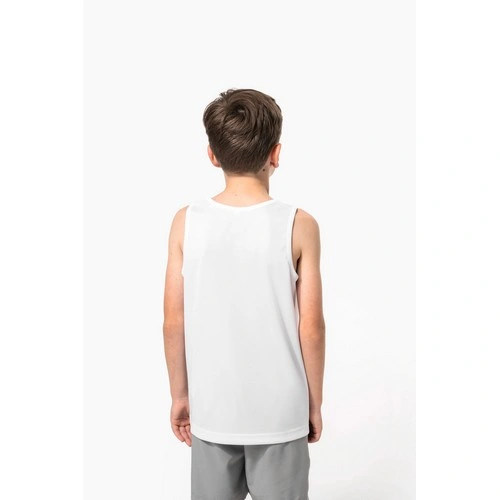 Camiseta de tirantes deportiva infantil br/
