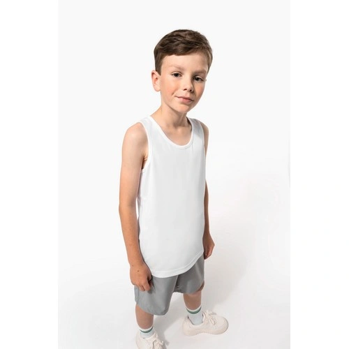 Camiseta de tirantes deportiva infantil br/