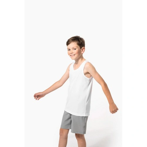 Camiseta de tirantes deportiva infantil br/