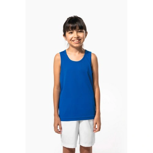 Camiseta de tirantes deportiva infantil br/