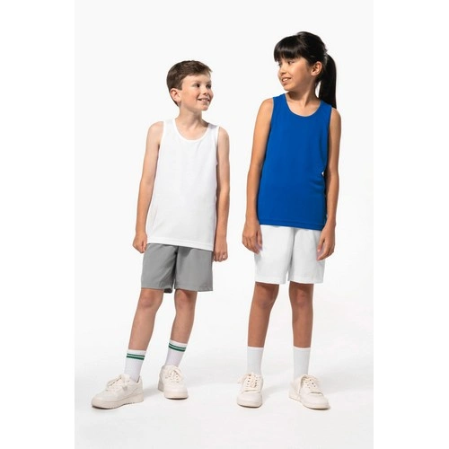 Camiseta de tirantes deportiva infantil br/