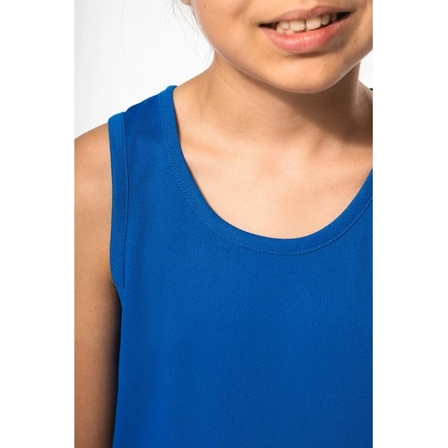 Camiseta de tirantes deportiva infantil br/