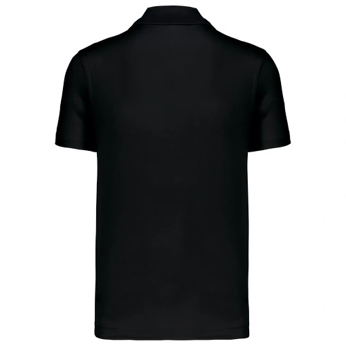 Polo interlock de manga corta hombre