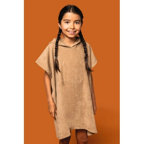 Poncho de rizo con capucha niño