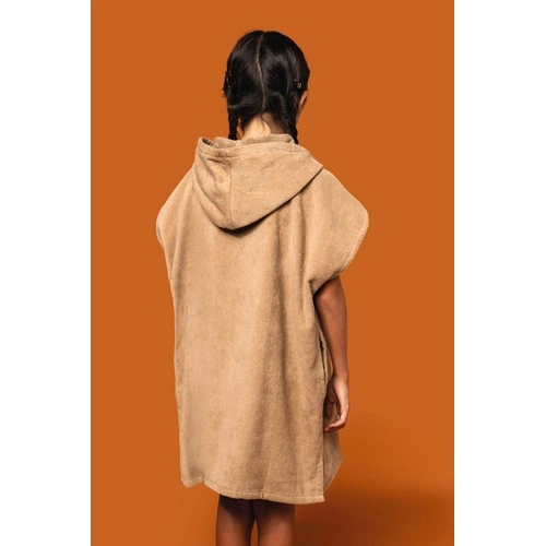 Poncho de rizo con capucha niño
