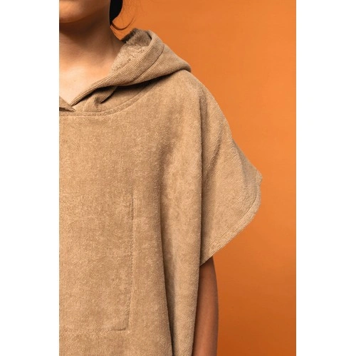 Poncho de rizo con capucha niño