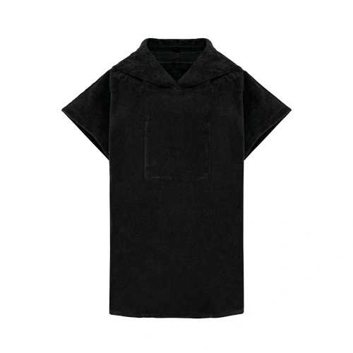 Poncho de rizo con capucha niño