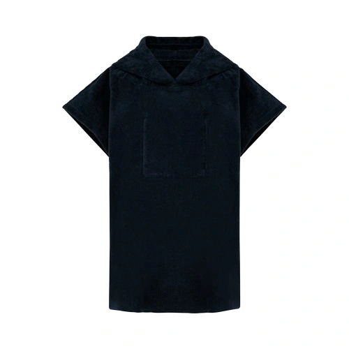 Poncho de rizo con capucha niño