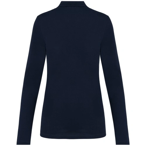 Polo Supima manga larga mujer