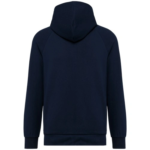 Chaqueta con cremallera y capucha hombre