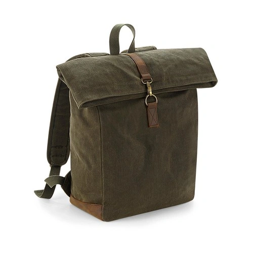 bolsa Mochila Heritage lona encerada