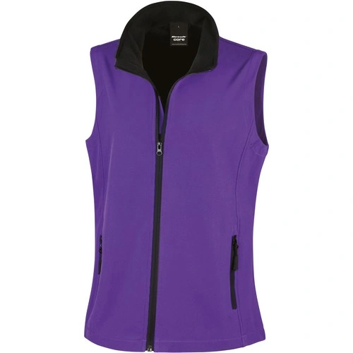 chaqueta Chaleco Softshell Printable mujer