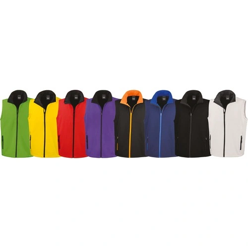 chaqueta Chaleco Softshell Printable hombre