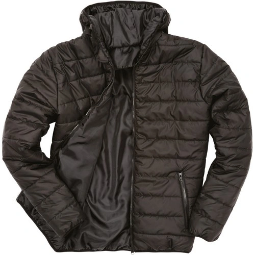 Manga larga Chaqueta acolchada