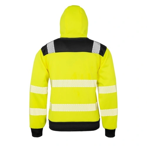 Sudaderas con capucha Sudadera de seguridad reciclada con cremallera