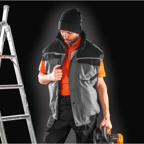 chaleco Chaqueta Piloto con mangas extraibles