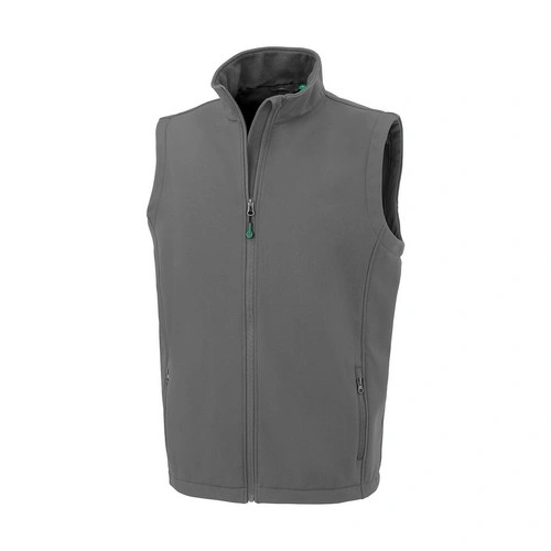 chaleco Sofshell hombre reciclado 2 capas y imprimible