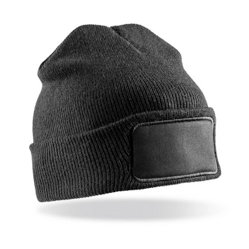 NUEVO 2025 Gorro de doble punto reciclado imprimible