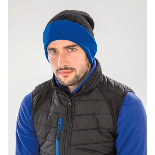 Beanies Gorro negro reciclado Compass