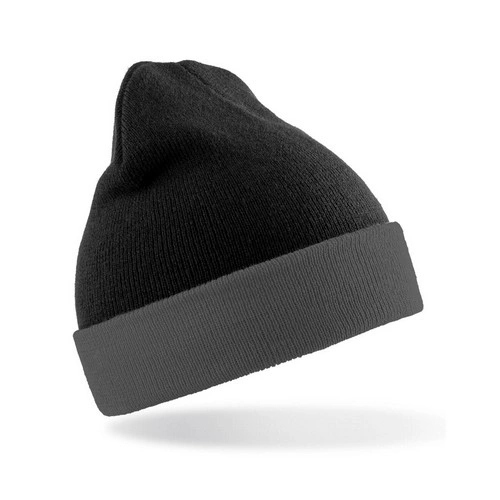Beanies Gorro negro reciclado Compass