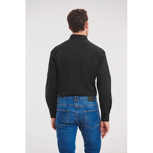 Camisa Oxford manga larga hombre