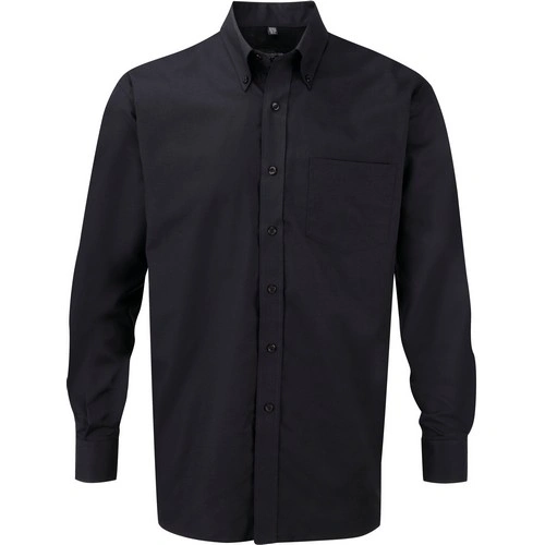 Camisa Oxford manga larga hombre