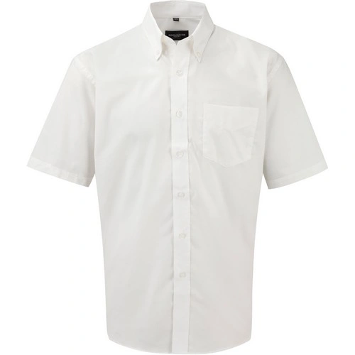 Camisa Oxford manga corta hombre