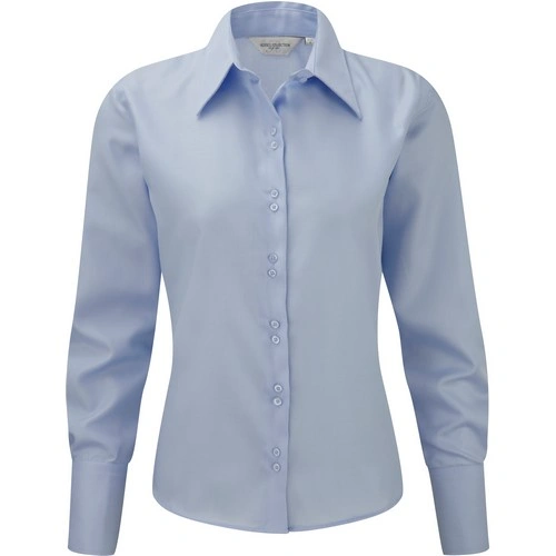 Camisa Non-Iron manga larga mujer