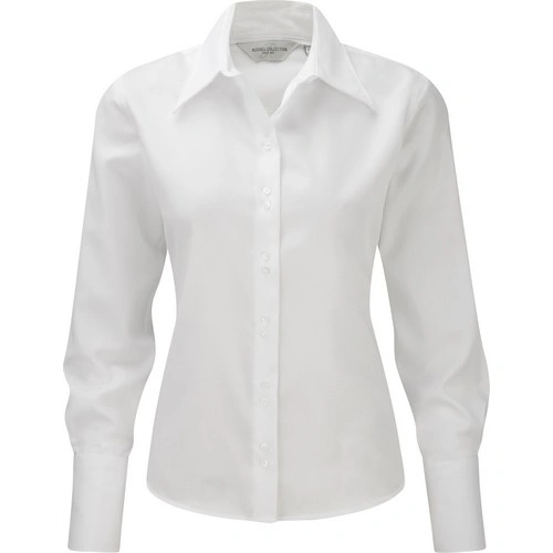 Camisa Non-Iron manga larga mujer
