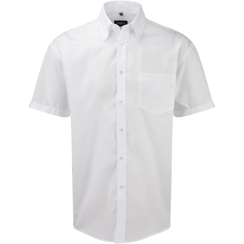 Camisa clásica non-iron manga corta hombre
