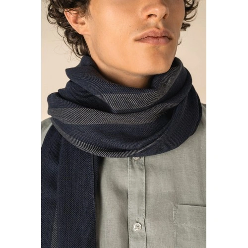 Fular a rayas unisex br/