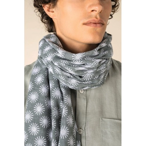 Fular con estampado unisex