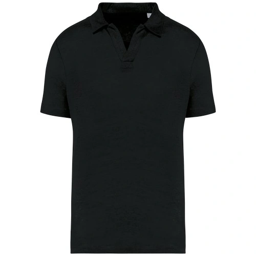 Polo de lino hombre