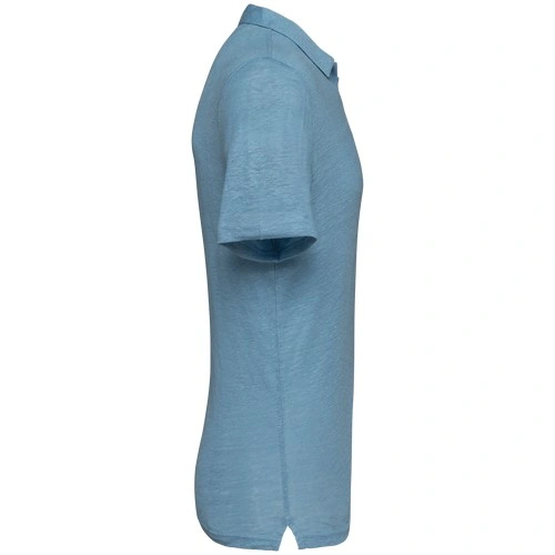 Polo de lino hombre