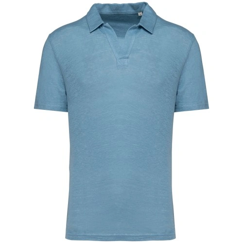 Polo de lino hombre