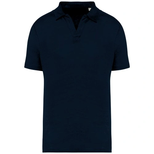 Polo de lino hombre