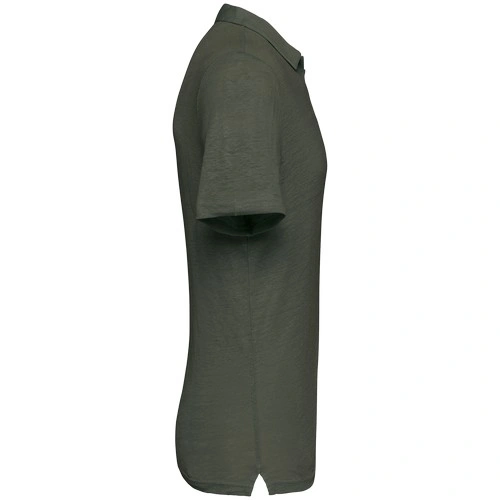 Polo de lino hombre