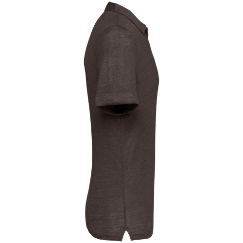 Polo de lino hombre