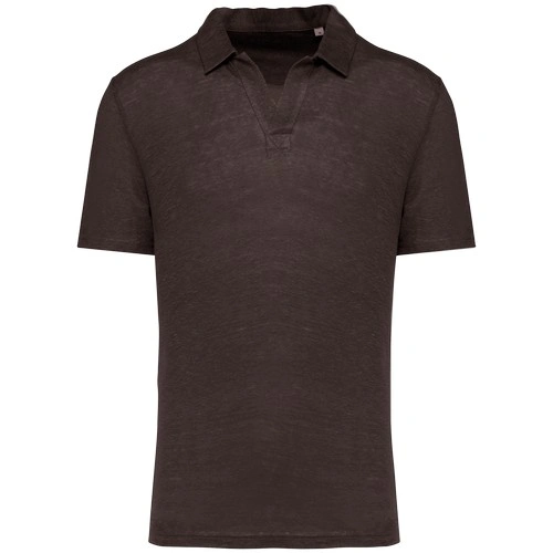 Polo de lino hombre