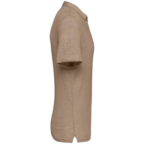 Polo de lino hombre