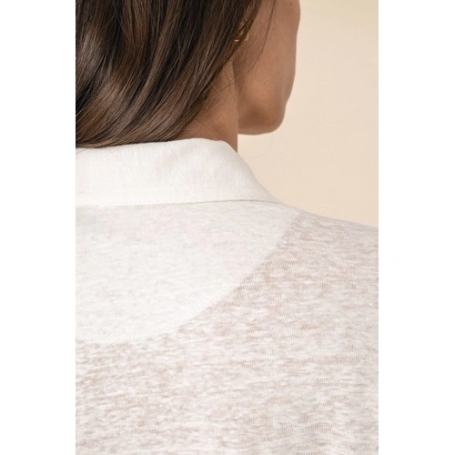 Polo de lino mujer