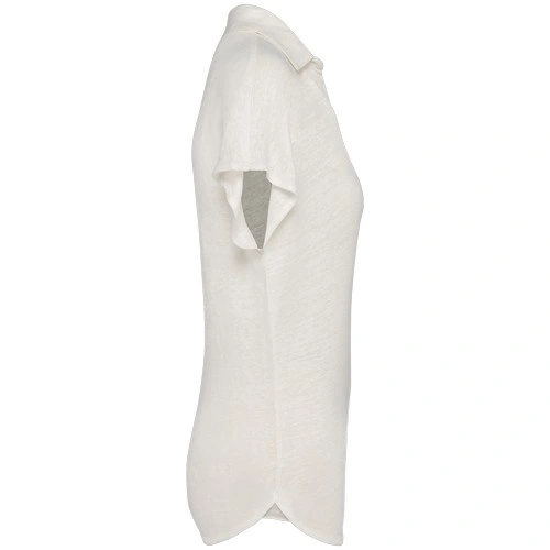 Polo de lino mujer
